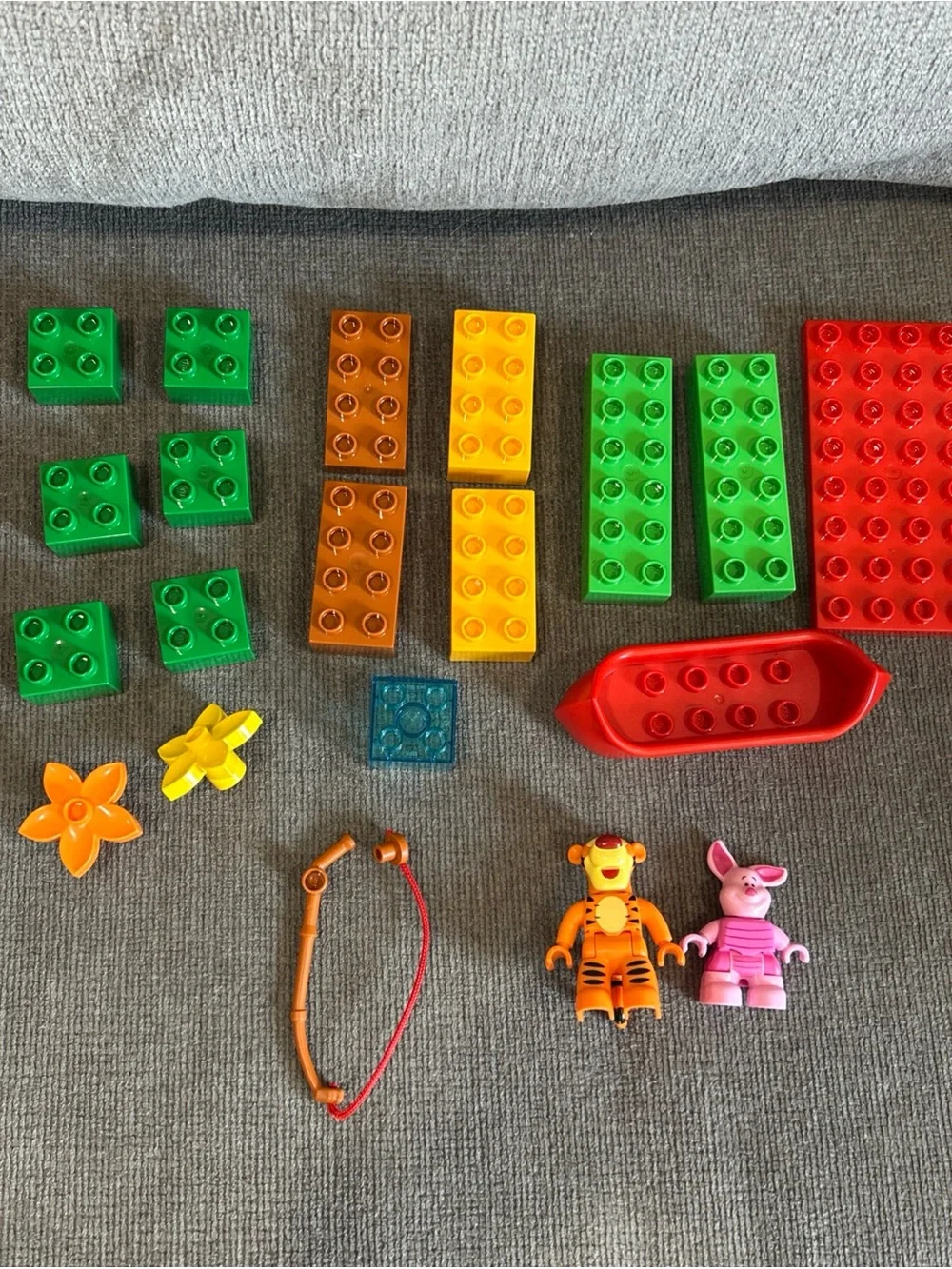 LEGO Duplo Tiggers Expedition 5946 Winnie The Pooh INCOMPLETE